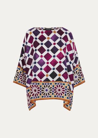 Eskandar Wide Bateau Neck T-Shirt - Mid Plus Length