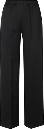 Antonelli Pantalones Anchos - Trousers - Mujer - Negro - XS