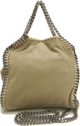 Stella McCartney Stella Mccartney Beige Polyester Tote Bag (Pre-Owned)
