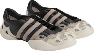 Yohji Yamamoto Gender Inclusive Regu Mary Jane Sneaker in Black/White/Light Brown at Nordstrom, Size 10.5 Womens