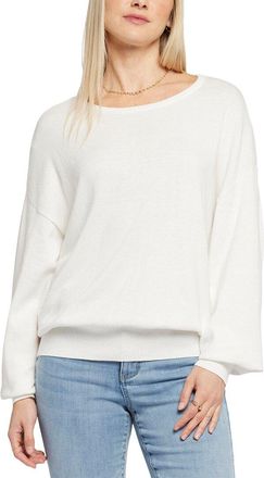 NYDJ Cashmere-Blend Boat Neck Sweater