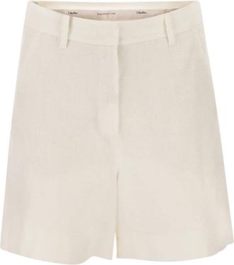 Max Mara Short Shorts - Dames - Korte Broeken - Wit - S - Korte Broeken