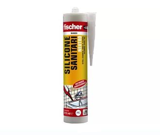 Fischer Sigillante Siliconico Neutro A Base Alcolica Per LImpiego In Ambienti Sanitari 25 Pz - Fischer