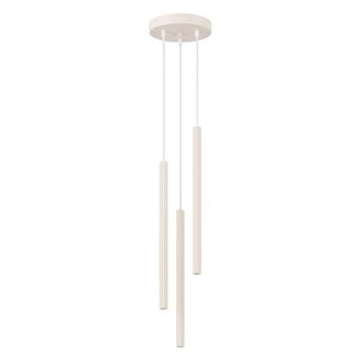 Sollux Lighting L&aacute;mpara colgantes beige acero alt. 120 cm