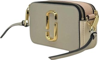 Marc Jacobs Tassen, Dames, Grijs, ONE Size, Leer, The Snapshot