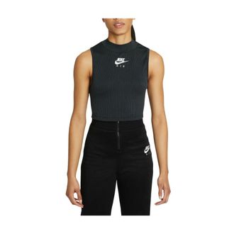 Nike Canotta Air - - Sport - Donna - Nero - L
