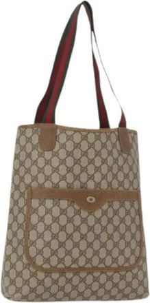 Gucci Pre-owned Tote Bags, female, Beige, Size: ONE SIZE Pre-owned Tote Bag