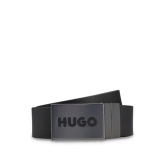 HUGO BOSS Reversible belt in Italian leather