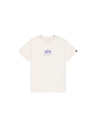 Alpha Industries T-Shirt ALPHA INDUSTRIES Basic T-Shirt ML, Herren, Gr. XXL, weiss (vintage wei&szlig;), Obermaterial: 100% Baumwolle, Shirts T-Shirt