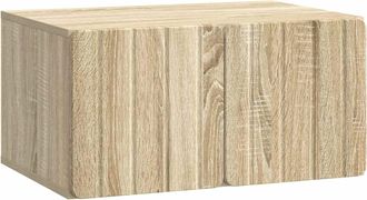 vidaXL Mueble De Tv De Pared 59,5 X 41 X 30 Cm Roble Sonoma Vidaxl
