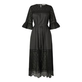 Rue de Femme RUE de FEMME, Midi Dresses, female, Black, Size: 2XL Midi Dresses