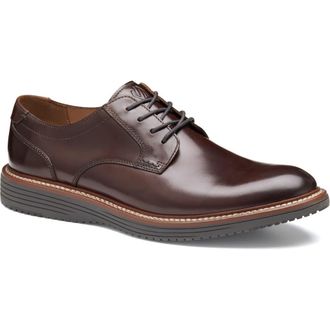 Johnston & Murphy Hodges Plain Toe Oxford in Mahogany at Nordstrom Rack, Size 11.5