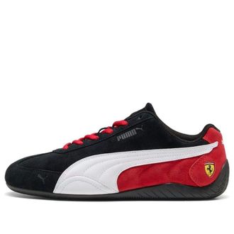 Puma Scuderia Ferrari Speedcat Black White Rosso Corsa 309404-01