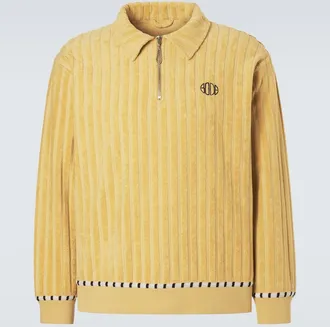 Bode Croquet Ground cotton terry sweater