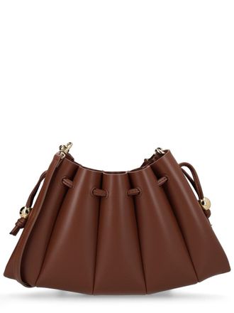 Themoir&egrave; Calipso Pleated Voluminous Folds Polyester-Blend Handbag