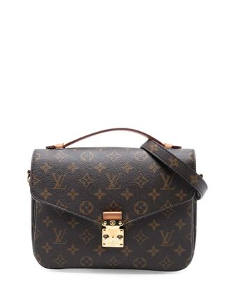 Louis Vuitton 2021 Monogram Pochette Metis satchel - Marrone