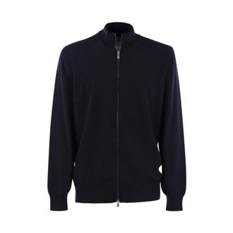 Brunello Cucinelli Cashmere Knitwear - - Knitwear - Uomo - Blu - L