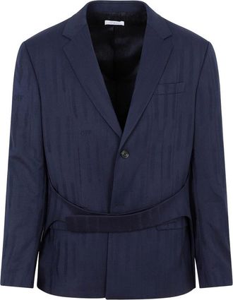 Off-white Shibori Relaxed Jacket