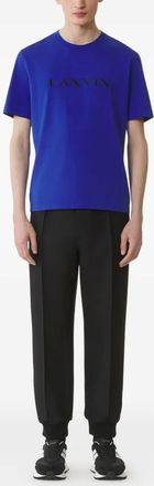 Lanvin Pantaloni con coulisse - Nero