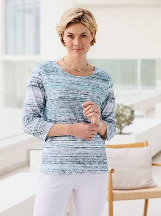 Casual Looks 3/4-Arm-Shirt »Druck-Shirt« 1 Stk. tlg