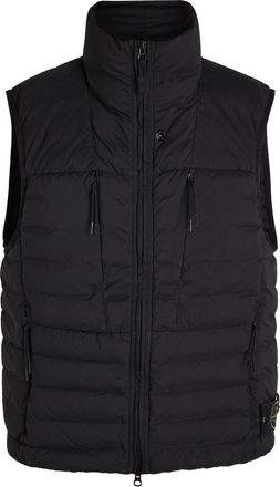 Stone Island Loom Quilted Shell Gilet - Black - M