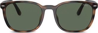 Polo Ralph Lauren tinted-lense sunglasses - Brown