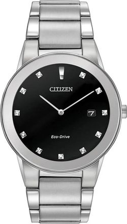 Citizen Watches, male, Gray, Size: ONE SIZE Stainless Steel Dress Watch