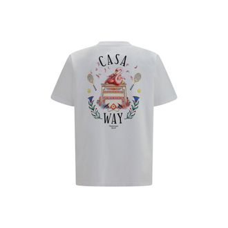Casablanca Mens White Cotton Sportswear Clothing