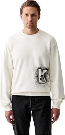 Karl Lagerfeld Uomo, Felpe, Beige, 2Xl, new