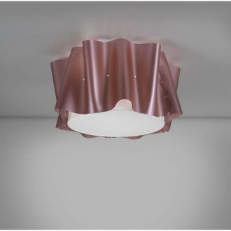 Linea Zero Linea Zero - Plaf&oacute;n 5 Luces Metal Rosa Cm. 60x32