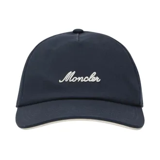 Moncler Caps, male, Blue, Size: ONE SIZE Cap