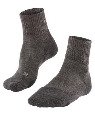 Falke TK2 Explore Wool Short Hiking Socks in Smog at Nordstrom, Size Medium