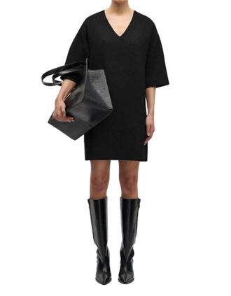 Sams&oslash;e & Sams&oslash;e Salula Mini Dress In Black