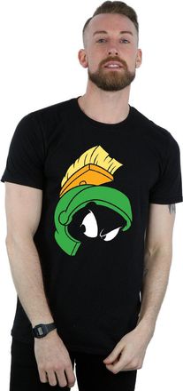 Looney Tunes Mens Marvin The Martian Face T-Shirt XXX-Large Black