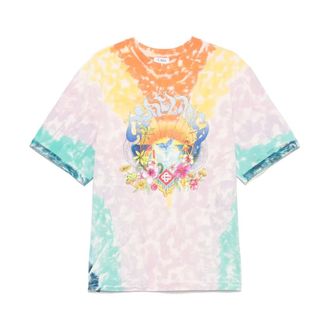 Casablanca Surf-trip Tie-dye T-shirt - male - Casablanca - T-Shirts - Multicolor - S - Tops