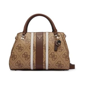 Guess Noelle II Luxury Satch - female - Guess - Handbags - Brown - ONE SIZE - Bags