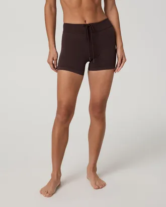 Vuori Clothing Pointelle Seamless Shorts 4 | French Roast | XS, Size Extra Small