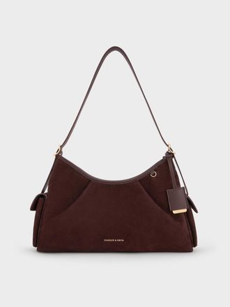 Charles & Keith Khai Side-Pocket Shoulder Bag