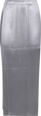 Issey Miyake Skirt Pleated Glossed Panels Pleats