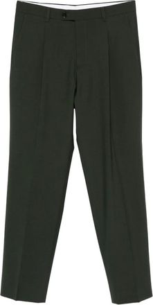 Be Able Pantaloni sartoriali con pieghe - Verde