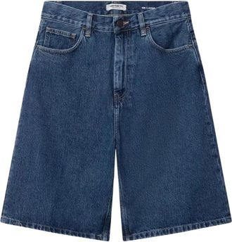 Carhartt Work in Progress Brandon Short - Dames - Denim shorts - Blauw - L - Katoen - Korte Broeken