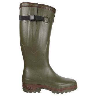 Aigle Parcours 2 ISO Rubber Mens Calf Length Boots - Kaki - Size:UK 10.5