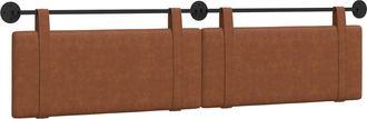 vidaXL Cabecero Colgante Marr&oacute;n Pu Antiguo Vidaxl