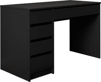 Mirjan24 Mobilier1 - Mesa De Oficina Comfivo 312, Negro, Con Cajones, N&uacute;mero De Puertas: 0, N&uacute;mero De Cajones: 0, 76x120x55cm