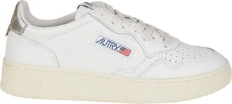 Autry Medalist Low Perforated Cow Leather Sneakers