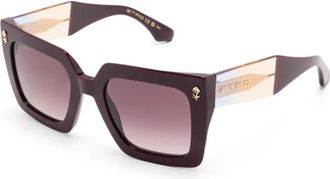 Etro Zonnebrillen - Dames - Zonnebrillen - Paars - 52 MM - Accessoires