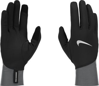 Nike Heren 2024 Pacer Midweight Hardloop Handschoenen (Zwart)