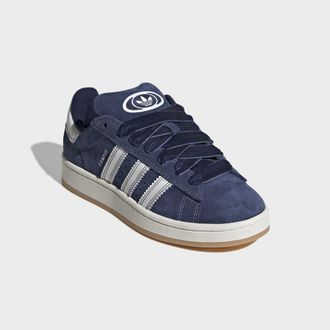 adidas Sneaker ADIDAS ORIGINALS CAMPUS 00S, Damen, Gr. 38,5, night indigo, core wei&szlig;, gum 3, Leder, Schuhe Sneaker