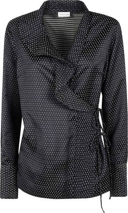Dries Van Noten Calberton 2350Motif Jacquard Shirt