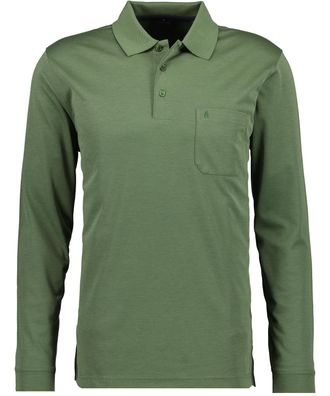 Ragman Longshirt RAGMAN, Herren, Gr. XL (56/58), gr&uuml;n (khaki, 336), Baumwollmischung, ohne Ausschnitt, Shirts Longshirt